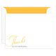 Thanks Flat Thank You Note Cards Image 1 of 4